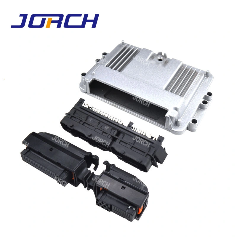 1 Set 121 Pin Automotive Aluminum ECU Enclosure Box with Matching Fci Male and Female Connector and Terminals Chinese Quality