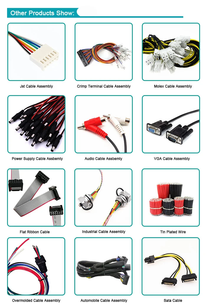 Jst Xhd 2.5mm Pitch 4pin PA66 Wire to Board Terminal Crimp Connector